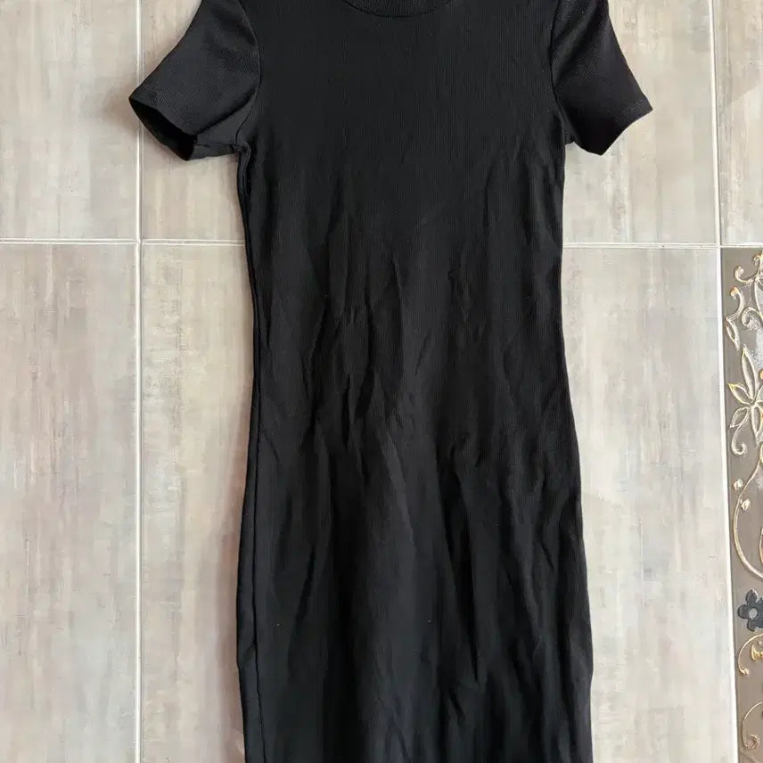 [BUNJANG] Zara Short Sleeve Dress Black M Size / 자라 반팔 원피스 블랙 엠사이즈