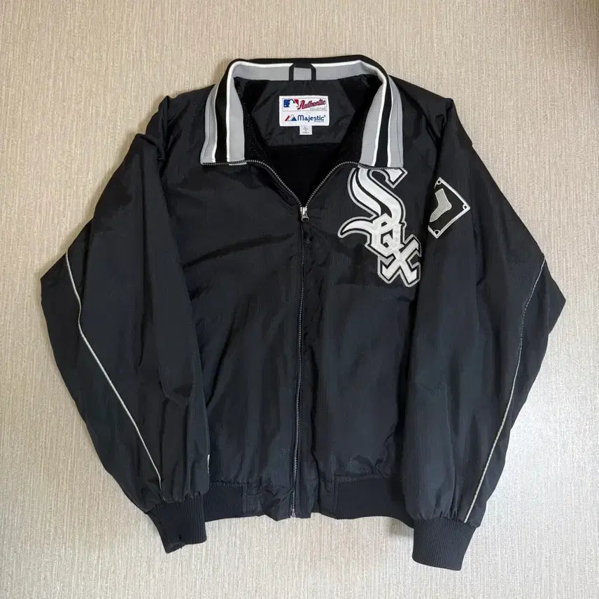 [BUNJANG] Majestic Chicago White Sox Jacket L / 마제스틱 시카고 화이트삭스 자켓 L