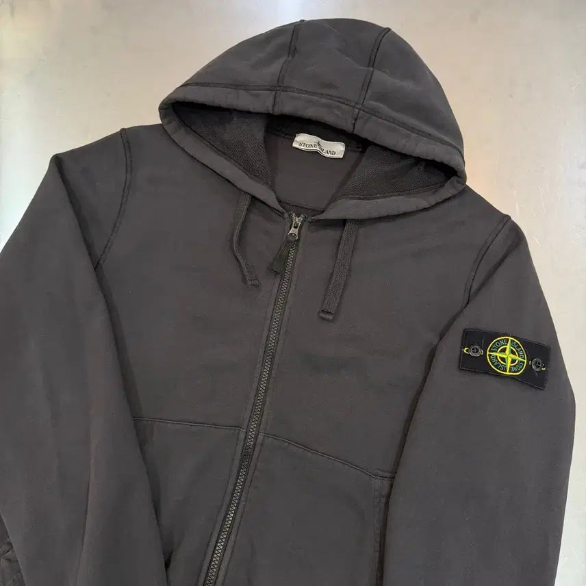 [BUNJANG] Stone Island Hooded Zip-Up Jacket / 스톤아일랜드 후드집업