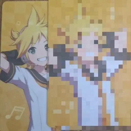 [BUNJANG] Kagamine Len Lucky Draw Photocard / 카가미네렌 럭드 포카