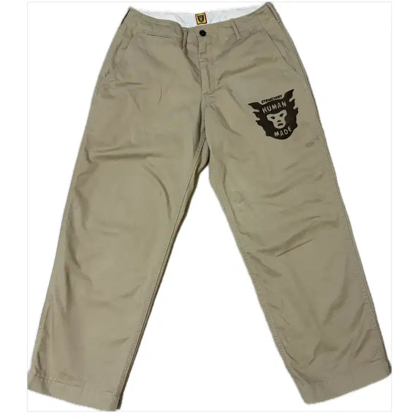 [BUNJANG] Human Made Beige Cargo Pants / 휴면메이드 베이지 카고 팬츠