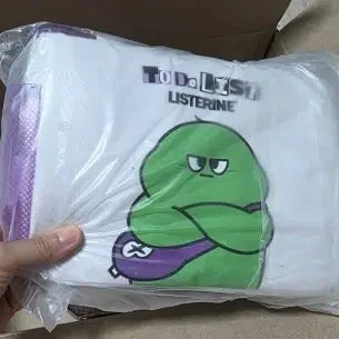 [BUNJANG] Listerine TwoDoList Cooler Bag Eco Bag Bundle Set / 리스테린 투두리스트 보냉백.에코백 3개일괄