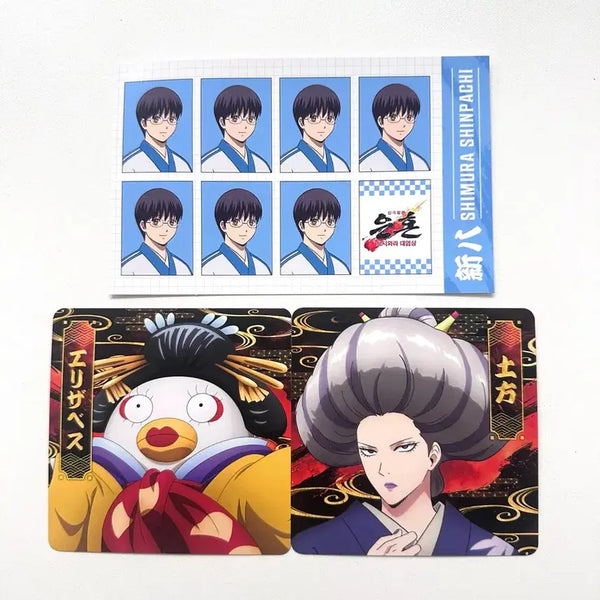 [BUNJANG] Gintama Pop-Up Exclusive Shinpachi, Elizabeth, Hijikata Bundle Set / 은혼 팝업 특전 신파치 엘리자베스 히지카타 일괄.