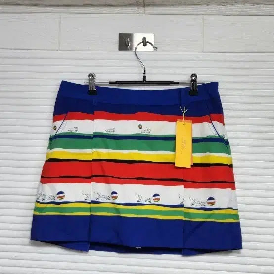 [BUNJANG] Louis Castel Striped Golf Skirt Size 73 / 루이까스텔 골프스커트73호
