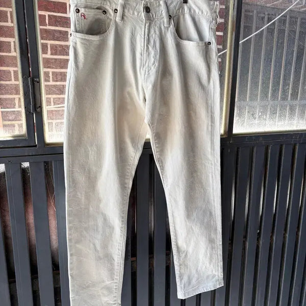 [BUNJANG] Polo Ralph Lauren White Denim Pants Size 32x30 / (32) 폴로 랄프로렌 화이트 데님 팬츠 Polo Ralph Lauren