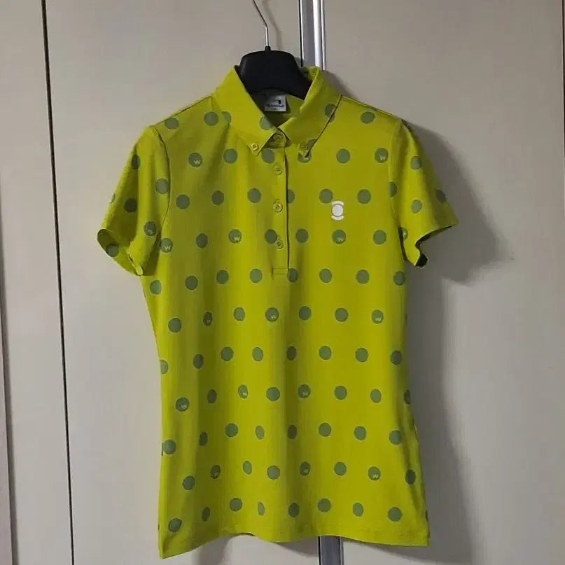 [BUNJANG] W.Angle Golf Women's Size 90 Short-Sleeve Polo Shirt / ,최상급)와이드앵글 골프 카라티 90 여