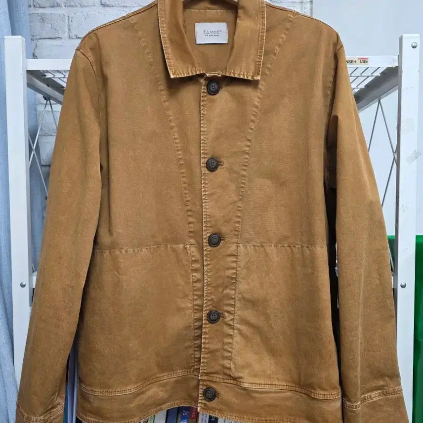 [BUNJANG] Series Fiber Men's Urban Walker Jacket Camel Brown Italy 105 / 시리즈 파이버 남성자켓 105 이태리 어반 워커자켓 MN86