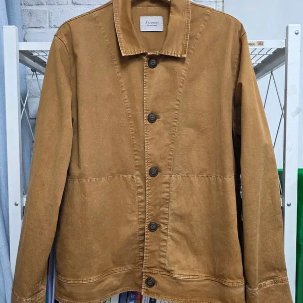 [BUNJANG] Series Fiber Men's Urban Walker Jacket Camel Brown Italy 105 / 시리즈 파이버 남성자켓 105 이태리 어반 워커자켓 MN86