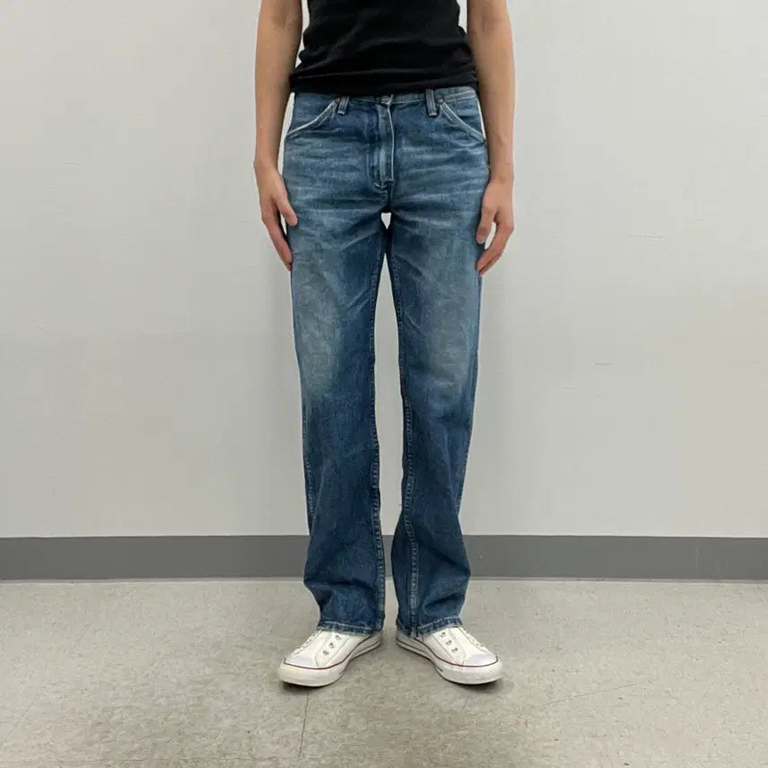 [BUNJANG] Wrangler Japan Regular Straight Denim Pants 29 / 랭글러 재팬 레귤러 스트레이트 데님 팬츠 29