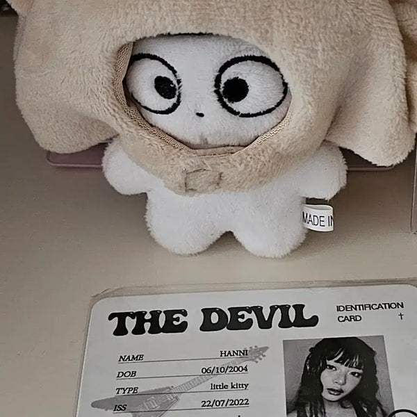 [BUNJANG] NewJeans Hanni PamPam Gun Photocard Doll (POB Included) / 하니 뉴진스 팜팜군 특전 포함 포카 인형