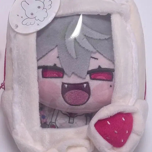 [BUNJANG] 10cm 11cm Strawberry Cake Pouch Doll Clothes / 케이크 인형 파우치 인형옷 10cm 11cm 딸기케이크 사각파우치