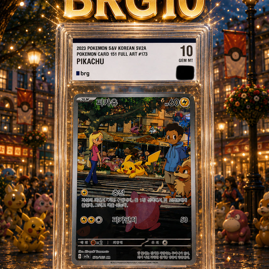 [BUNJANG] Pokemon Card 151 Pikachu AR (Korean) BRG10 / 포켓몬카드 brg10 151피카츄 AR (한판) 한글판 151