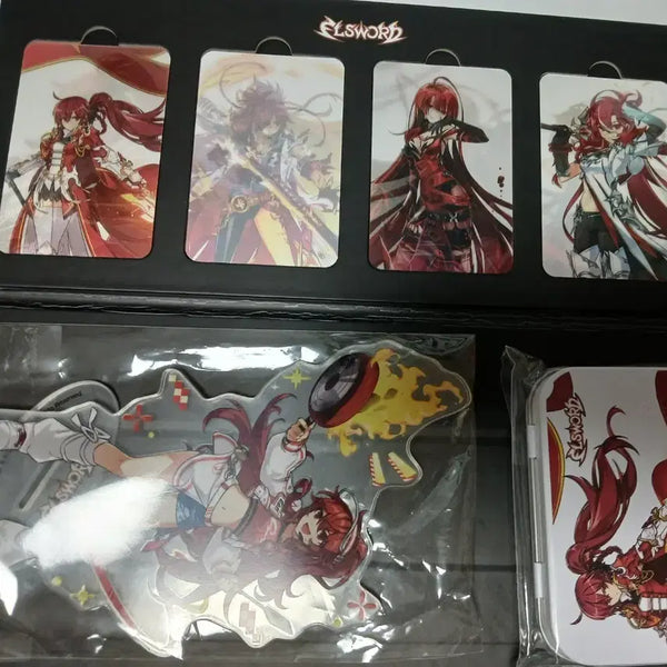 [BUNJANG] Elsword Elisis Diner Acrylic Standee + Lenticular + Keycap / 엘소드 엘리시스 다이너 아크릴 스탠드+렌티큘러+키캡