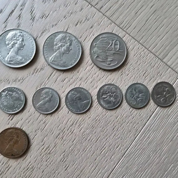 [BUNJANG] Australian Coin Set (5 Types) / 호주 동전 세트 5종