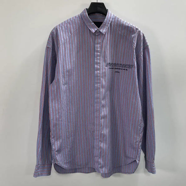 [BUNJANG] Juun.J Striped Oversized Shirt / 준지 스트라이프 오버사이즈드 셔츠 (on.1829)
