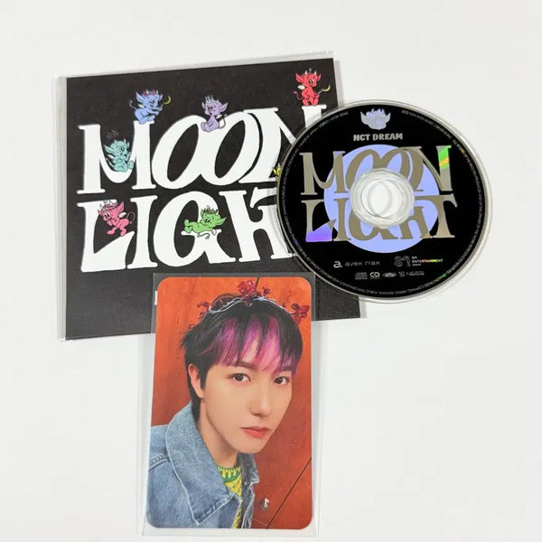 [BUNJANG] NCT Dream Renjun Moonlight 8cm Photocard (Unsealed) / 런쥔 문라잇 8cm 개봉 포카포함 엔시티드림 nct dream moonlight