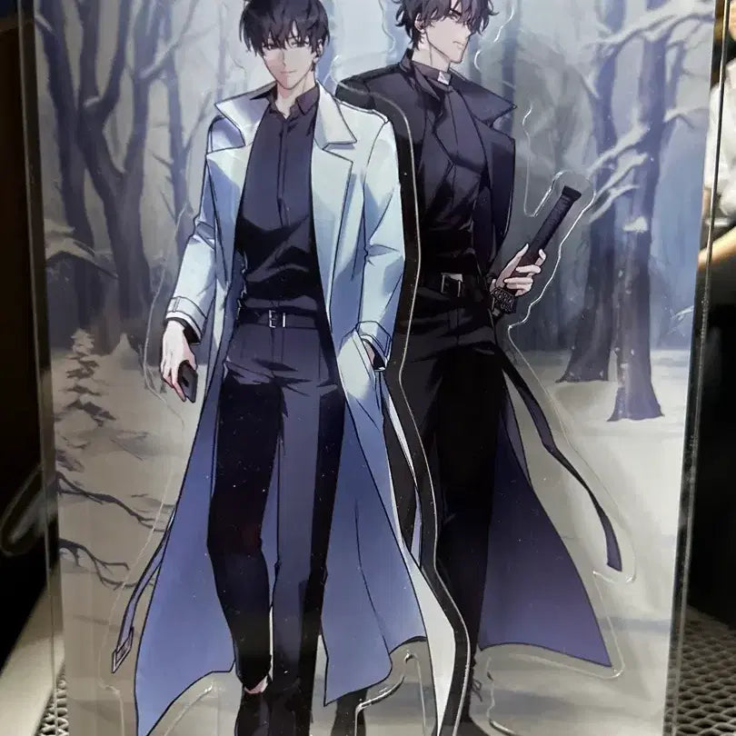 [BUNJANG] Omniscient Reader's Viewpoint Yoo Joonghyuk Kim Dokja Layered Snowfield Acrylic Standee / 전독시 유중혁 김독자 레이어드 설원 아크릴 스탠드