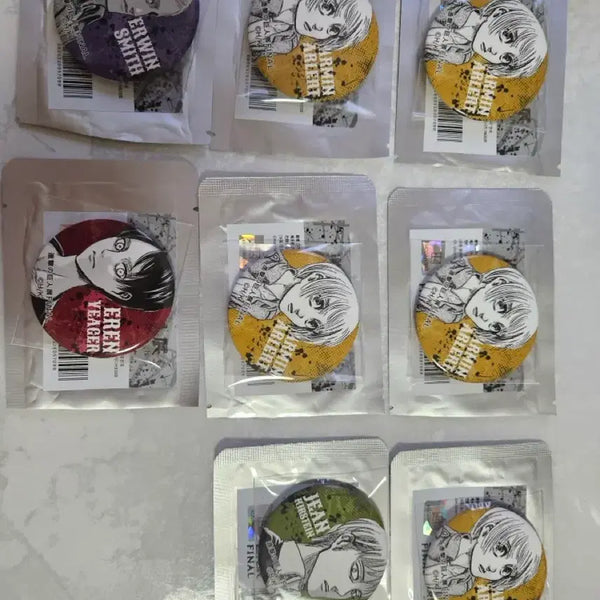 [BUNJANG] Attack on Titan Final Exhibition Limited Can Badge / 진격의 거인 파이널 전시회 한정 캔뱃지