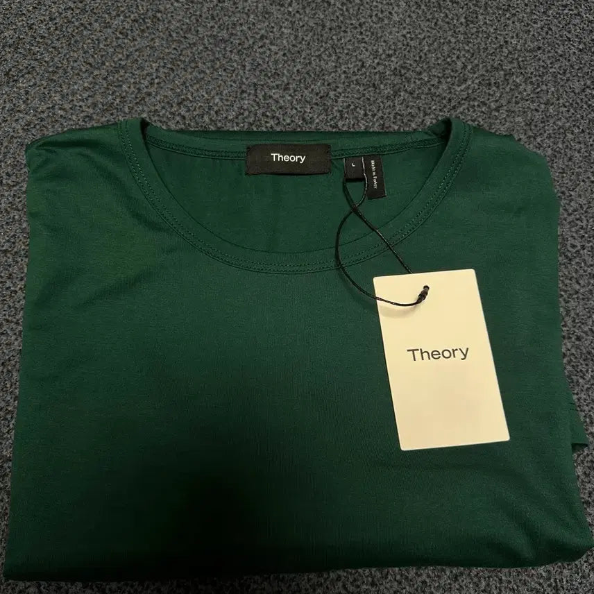 [BUNJANG] Theory Luxe Cotton Freesize T-Shirt / (새상품)띠어리 theory 럭스코튼 프리사이즈 티셔츠 L 라지