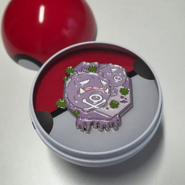 [BUNJANG] Pokemon Random Badge Koffing / 포켓몬스터 랜덤뱃지 또도가스