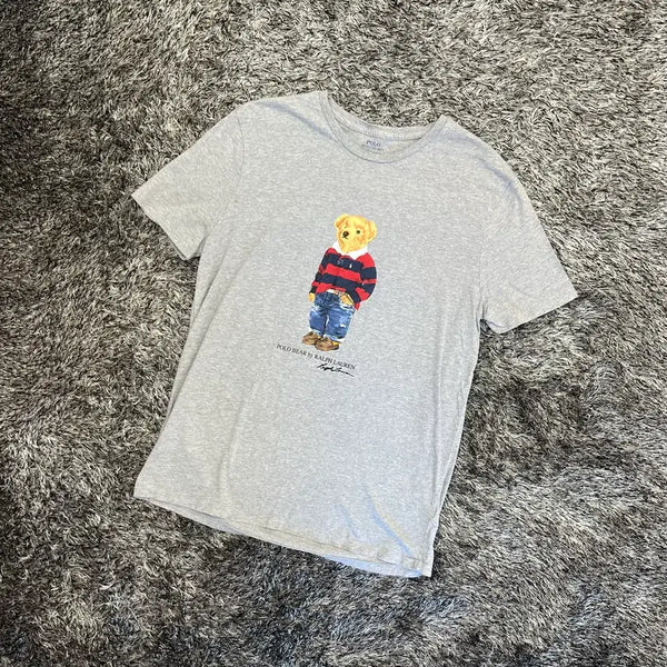 [BUNJANG] Polo Ralph Lauren Teddy Bear Short Sleeve T-Shirt / 폴로 랄프로렌 테디 베어 반팔 티셔츠 (LG)