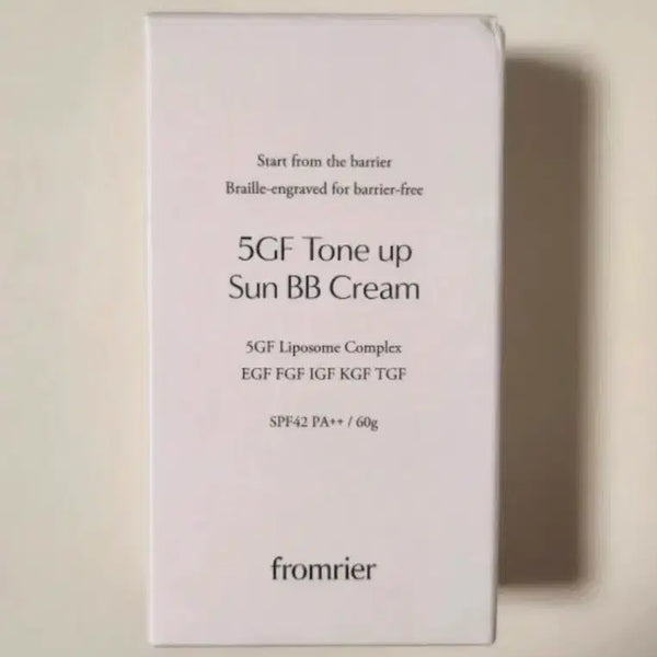 [BUNJANG] Fromulier 5GF Tone-Up Sun BB Cream / [미개봉 새상품] 프롬리에 톤업 선 비비크림