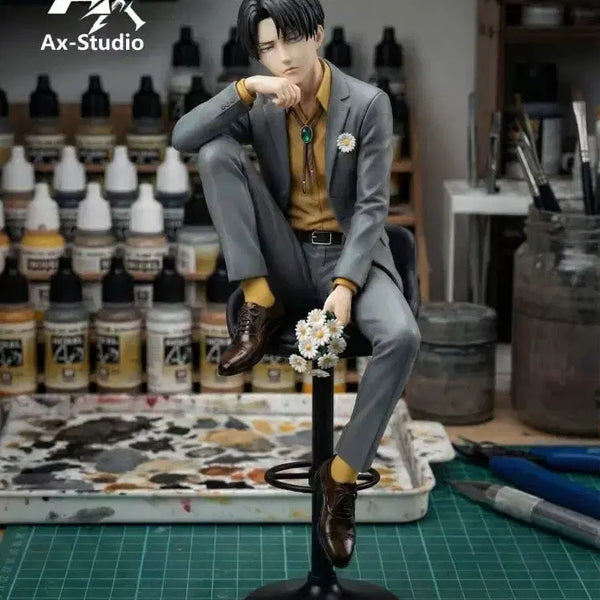 [BUNJANG] Levi Ackerman Resin Figure / 리바이 아커만 피규어