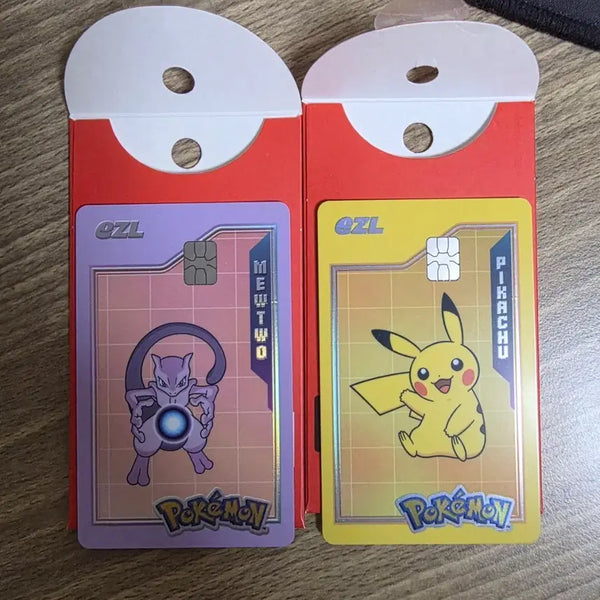 [BUNJANG] Pokemon Izzle Card Pikachu & Mewtwo Bundle Set / 포켓몬 이즐카드 피카츄 뮤츠