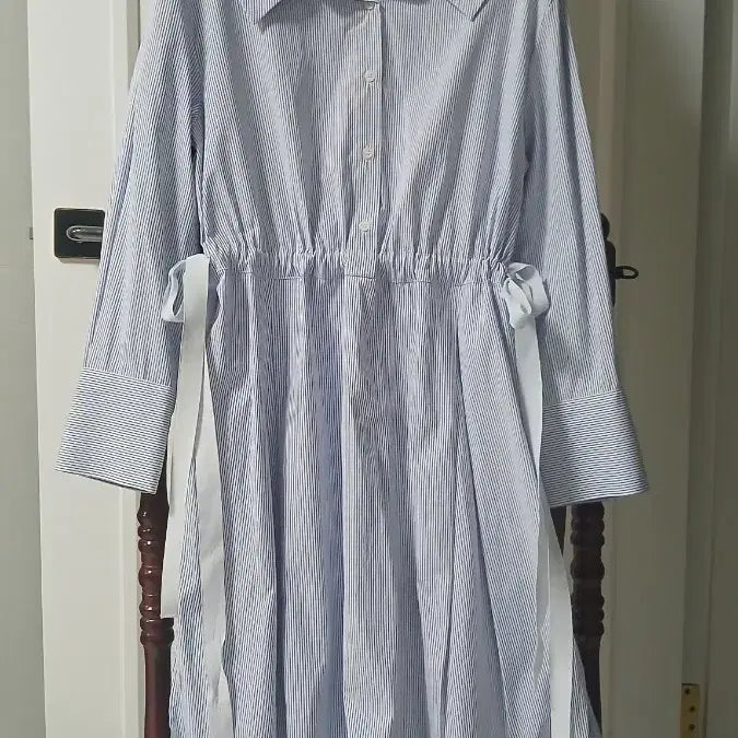 [BUNJANG] NAIN Striped Long Dress / NAIN 스트라이프 롱원피스 F(새상품급)