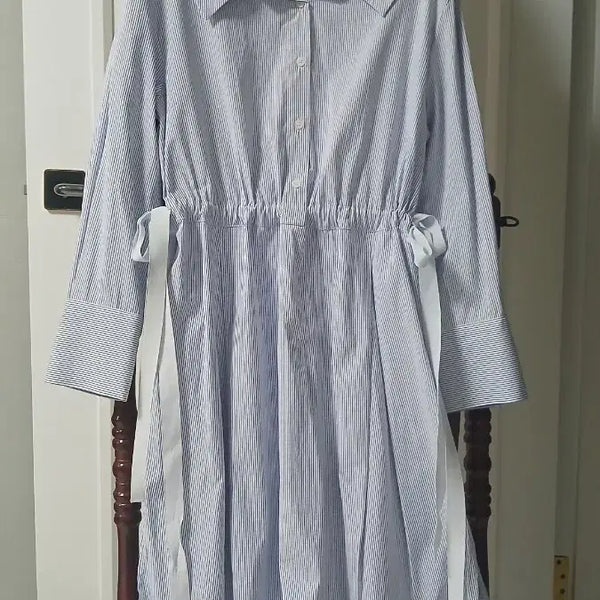 [BUNJANG] NAIN Striped Long Dress / NAIN 스트라이프 롱원피스 F(새상품급)