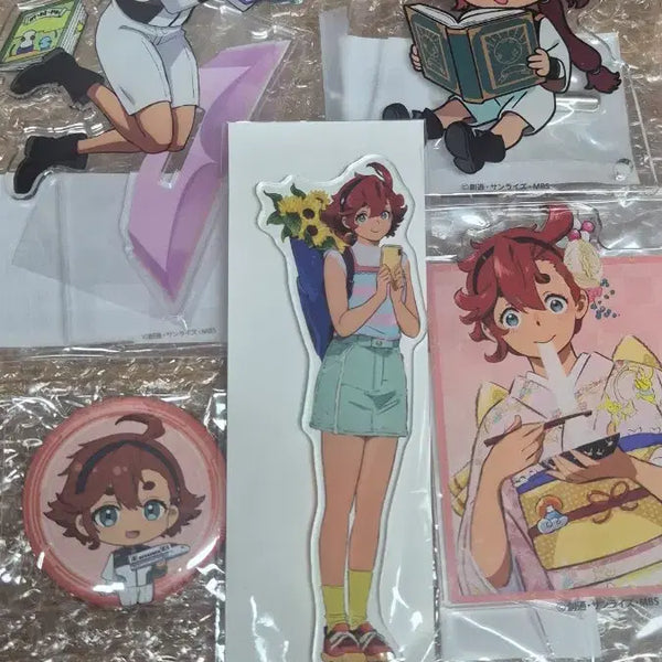 [BUNJANG] Gundam Witch from Mercury Suletta Mercury Goods Set / 수성의 마녀 슬레타 굿즈 세트