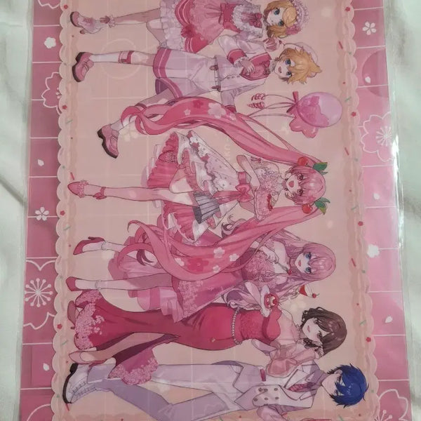 [BUNJANG] Sakura Miku L-Sized File Folder Set / 사쿠라 미쿠 L자파일 / 크립톤 피아프로 : 미쿠 린 렌 루카 메이코 카이토