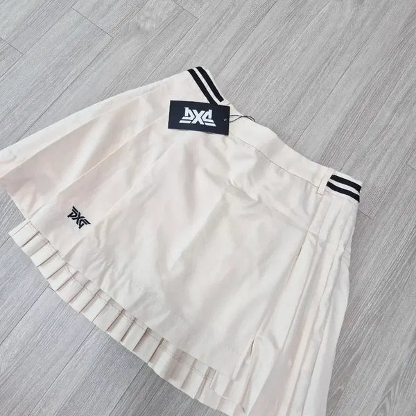 [BUNJANG] PXG Pleated Golf Skirt Light Apricot / 새상품)피엑스지플리츠골프스커트 주름골프 PXG