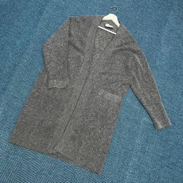 [BUNJANG] Sandro Noverton Mohair Long Cardigan / [여성80] 산드로 노버튼 모헤어 롱 가디건 만원샵