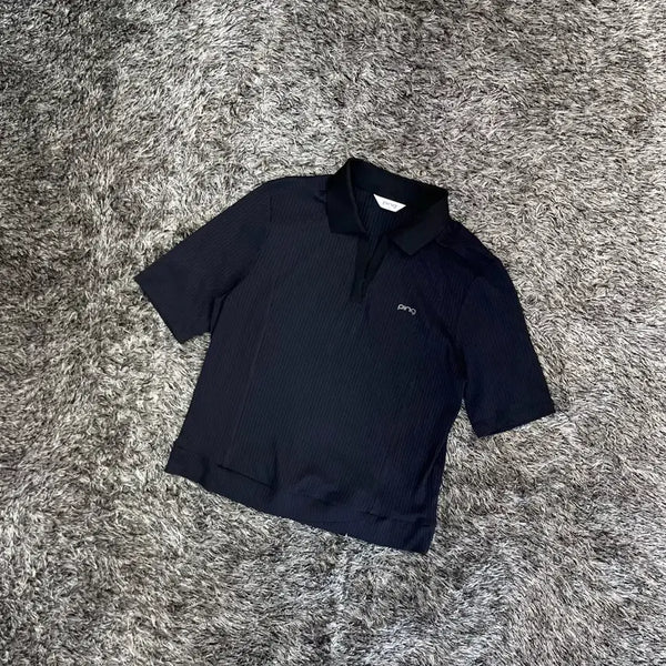 [BUNJANG] Pink Women's Golf Short Sleeve Collar T-Shirt (105) / 핑 여성 골프 반팔 카라 티셔츠 (105)