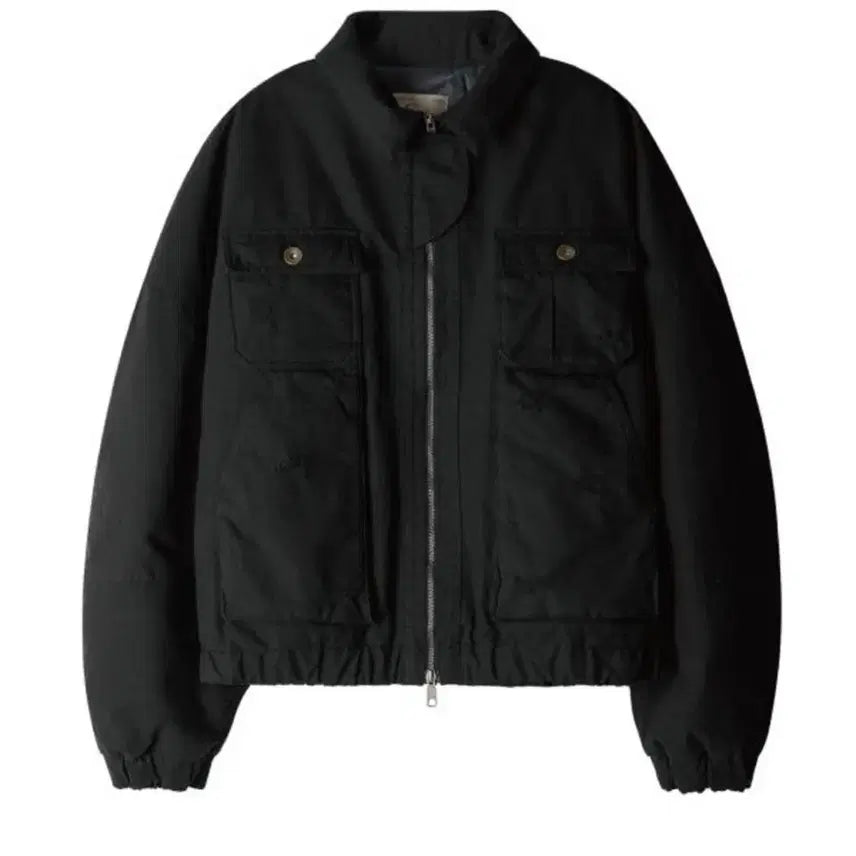 [BUNJANG] ETCE Destroyed Padded Bomber Jacket / ETCE DESTROYED PADDED 봄버