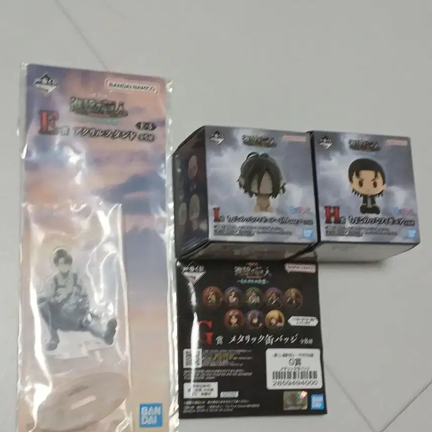 [BUNJANG] Attack on Titan Kuuji Choconoque Figure & Acrylic Stand Bundle / 진격의거인 쿠지 하위상(초코노코,아크릴)