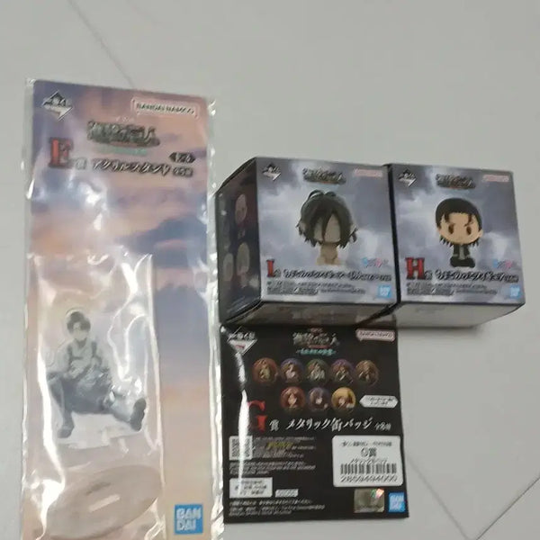 [BUNJANG] Attack on Titan Kuuji Choconoque Figure & Acrylic Stand Bundle / 진격의거인 쿠지 하위상(초코노코,아크릴)