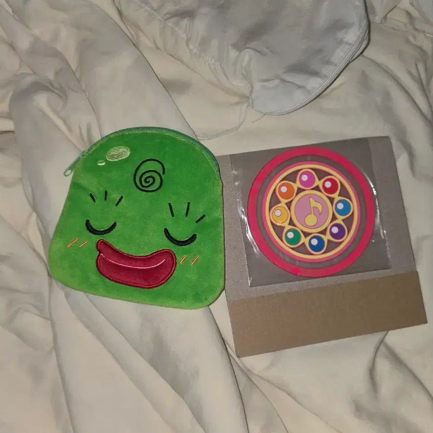 [BUNJANG] Ojamajo Doremi Majolica Pouch & Coaster Bundle Set (Discontinued) / 일괄 단종 꼬마마법사레미 마조리카 파우치 코스터