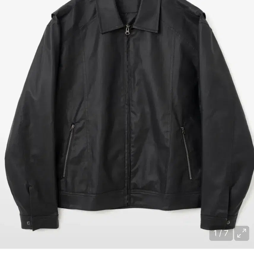 [BUNJANG] Milo Archive Back Pleated Coated Jacket / 밀로아카이브 백 플리츠 코디드 자켓
