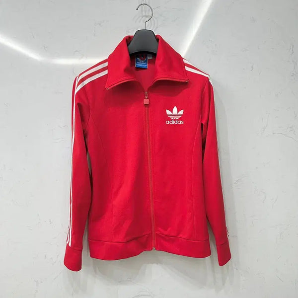 [BUNJANG] Adidas Coritis Europa Track Top Jersey Red M (95) / 아디다스 코르티스 유로파 트랙탑 저지 M 95
