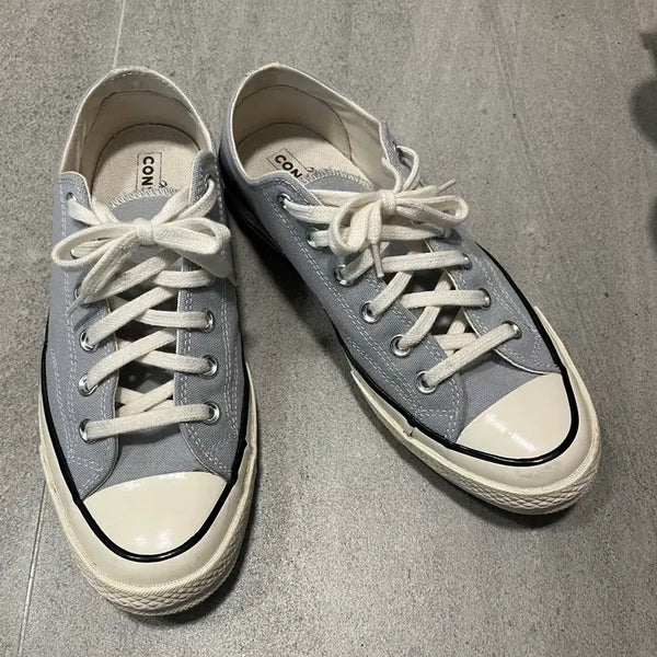 [BUNJANG] Converse Chuck 70 Sky Blue Sneakers / 컨버스 척 70 스카이블루 255