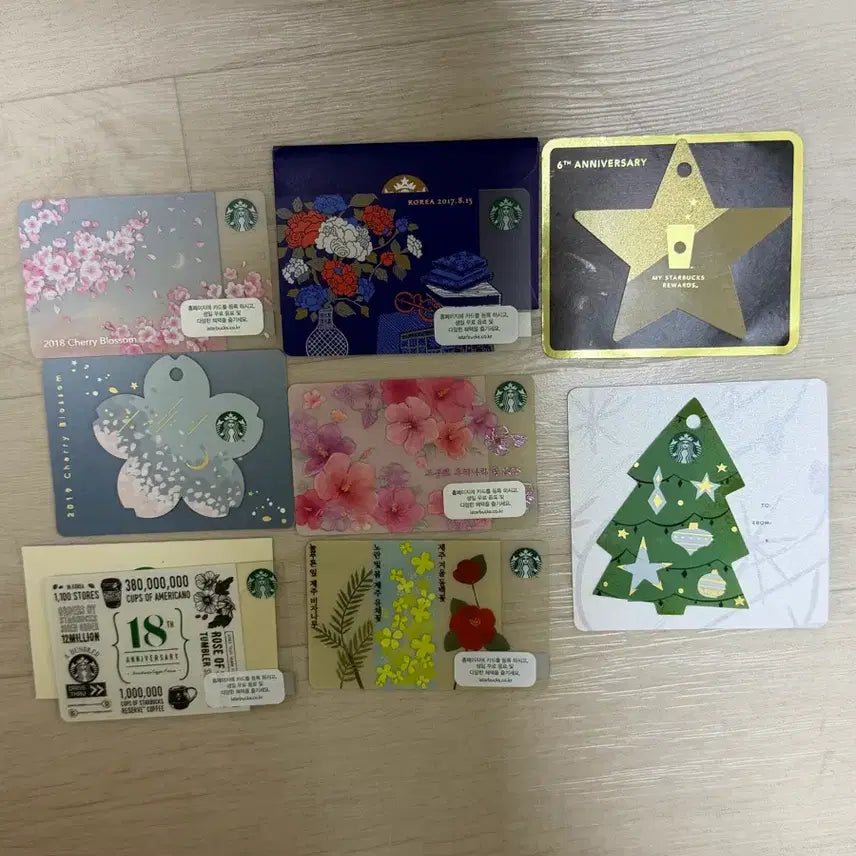 [BUNJANG] Starbucks Card Collection Bundle / 스타벅스 카드 (수집용) 일괄 판매