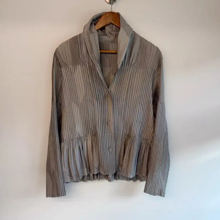 [BUNJANG] Issey Miyake 3D Pleats Jacket / ISSEY MIYAKE  이세이미야케 3D 플리츠 자켓