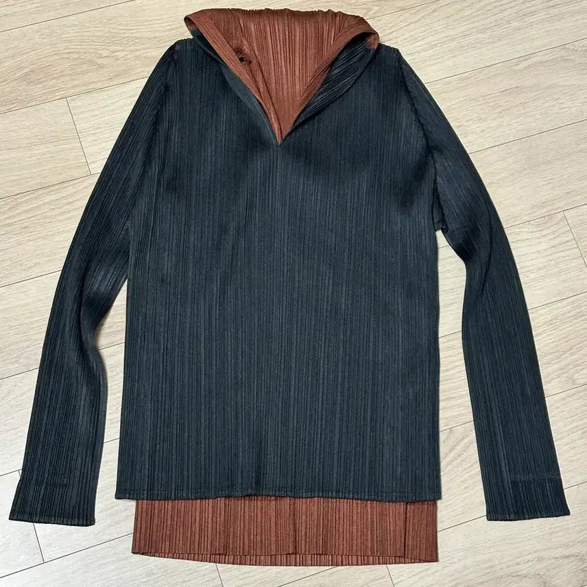 [BUNJANG] Issey Miyake Pleats Please Docking Top F / 이세이 미야케 플리츠 플리즈 도킹 탑 F