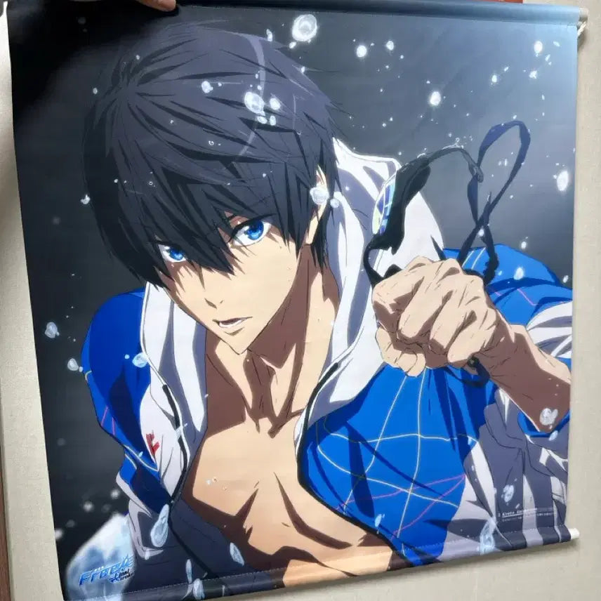 [BUNJANG] Free! Nanase Haruka Tapestry Scroll Rod / 프리 free! 나나세 하루카 태피스트리 족자봉