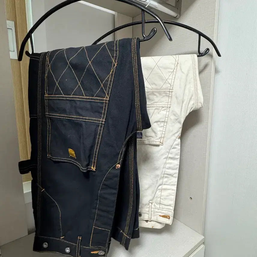 [BUNJANG] KAPITAL Thin Canvas Lumber Pants (Bundle Set) / [KAPITAL] 씬 캠버스 럼버 팬츠(일괄구매시55)