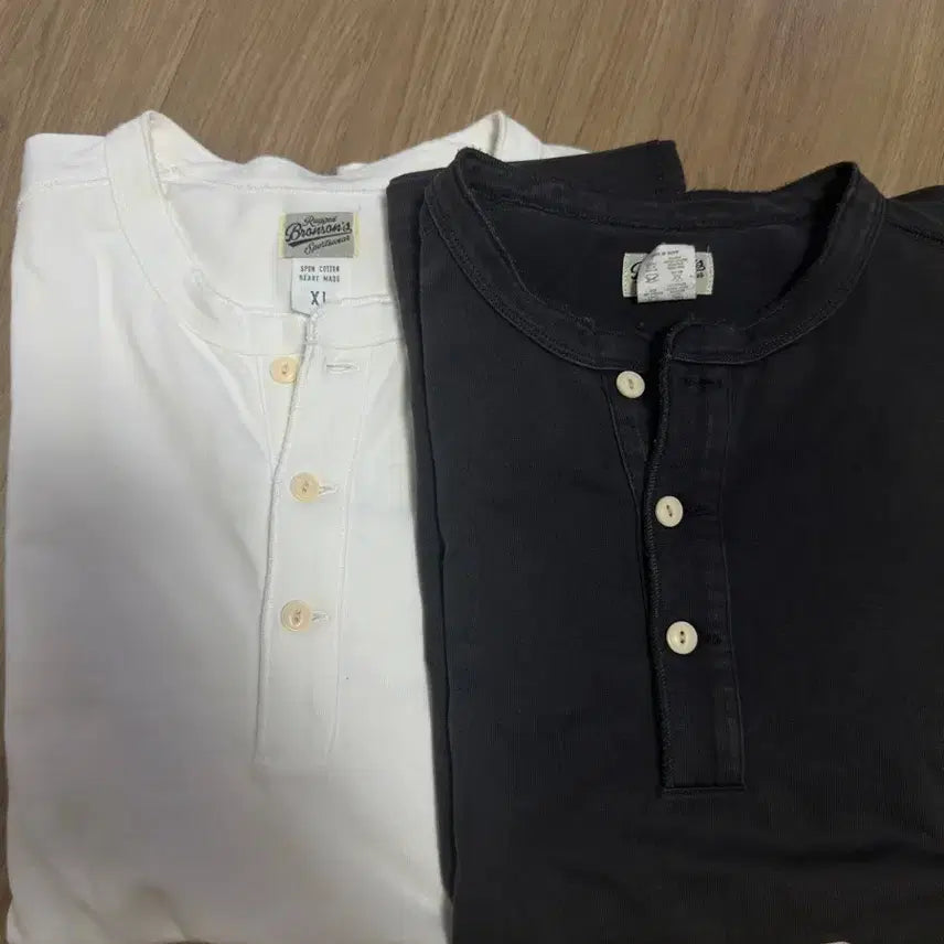 [BUNJANG] Bronson Henley Neck T-Shirt / 브론슨 헨리넥 반팔