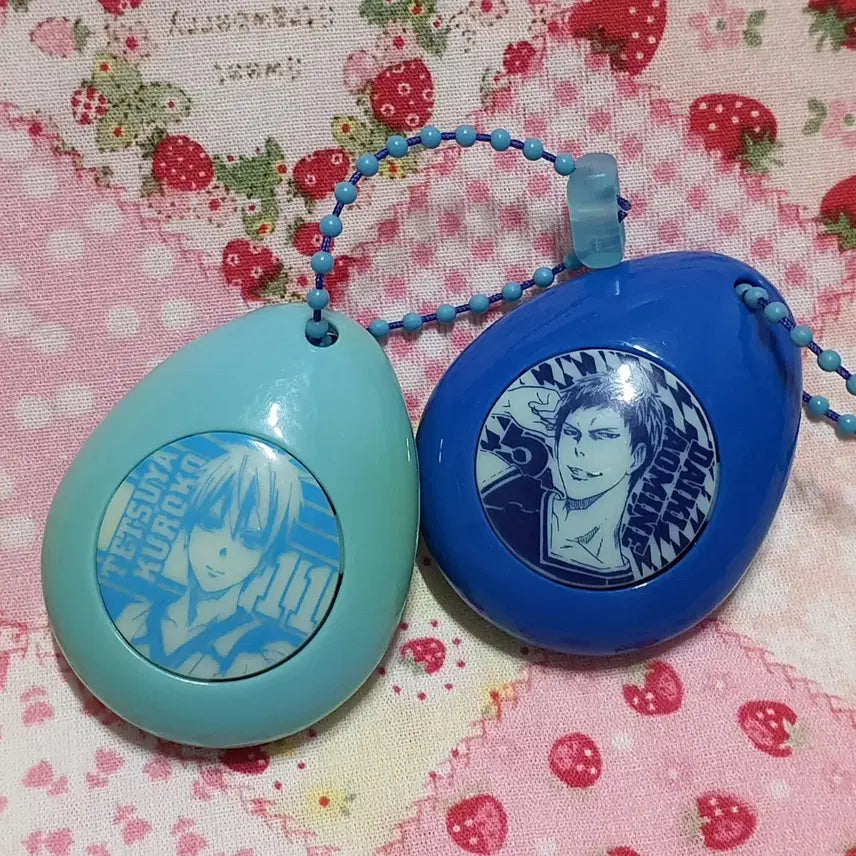 [BUNJANG] Kuroko's Basketball Kuroko Aomine Voice Keychain Bundle Set / 쿠로바스 쿠로코의 농구 보이스 키링 2개 일괄 (아오미네)