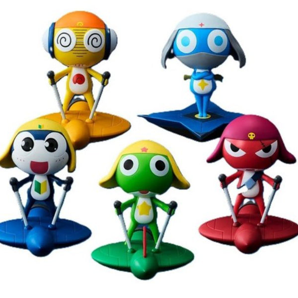 [BUNJANG] Keroro B, C, D, E, F Prize Figures & K Prize Coasters Bundle Set (Sealed) / 미개봉 택포 21) 케로로 BCDEF상 피규어+K상 코스터5종 고무 받침 일괄 세트